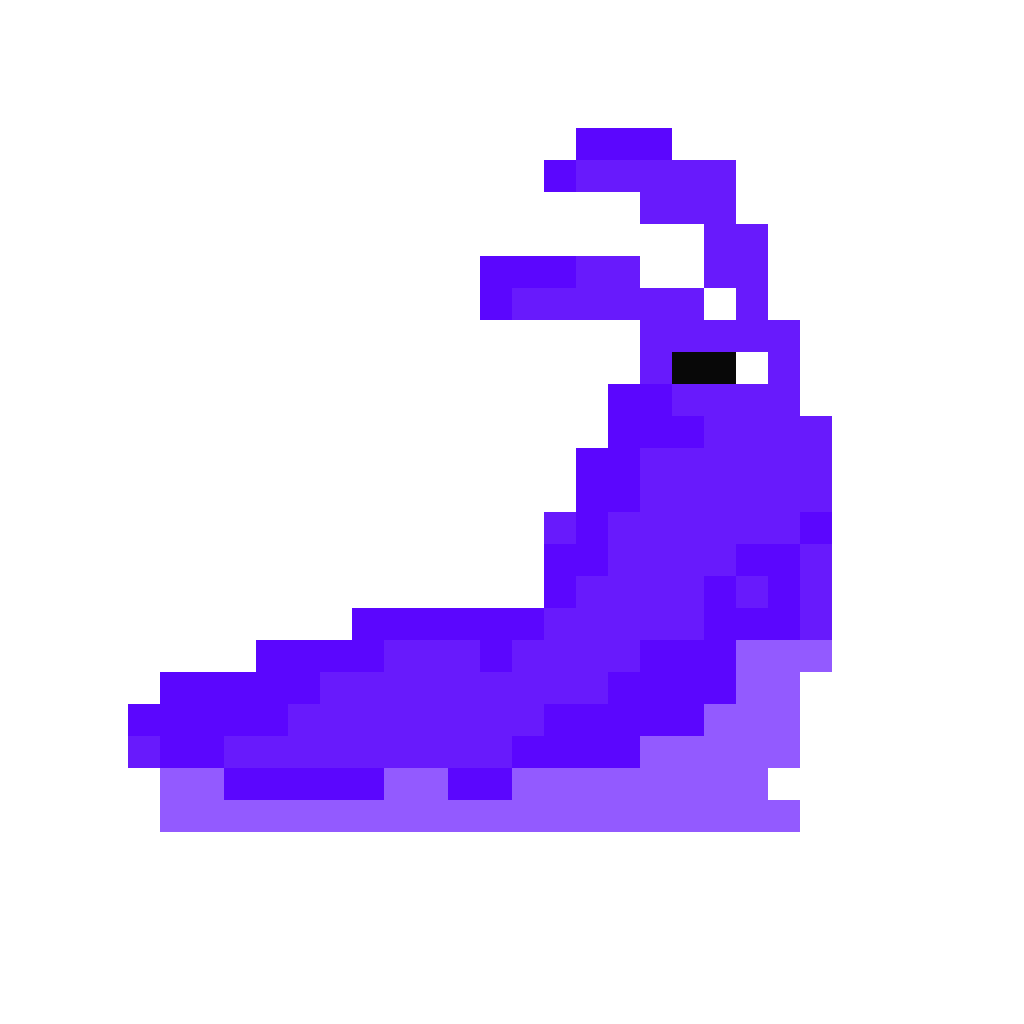 purple pixel slug gif